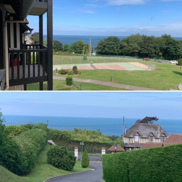 L'Appartement Vue Mer De La Villa Des Rosiers - Trouville Sur Mer Exterior foto